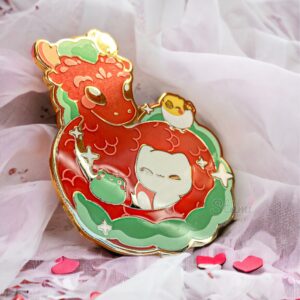 Dragon and Friends Lunar New Year Pin Dragon and Friends Lunar New Year Pin